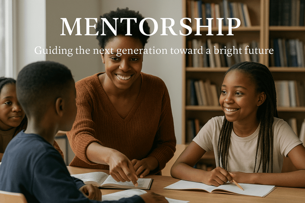 Mentorship - Guiding the next generation toward a bright future.